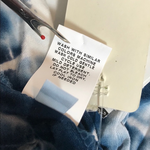 BRAND NEW Green Dragon Pop Over Mini Tie Dye Dress M - Picture 10 of 11